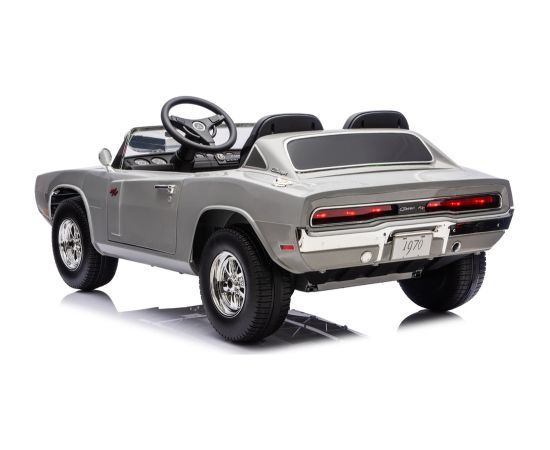 Lean Cars Dodge Charger R/T DLS-K12 24V7Ah Gray Battery Car Новости - Детские товары