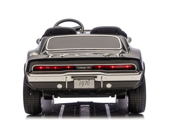 Lean Cars Dodge Charger R/T DLS-K12 24V7Ah Black Battery Car Jaunumi, Bērnu preces