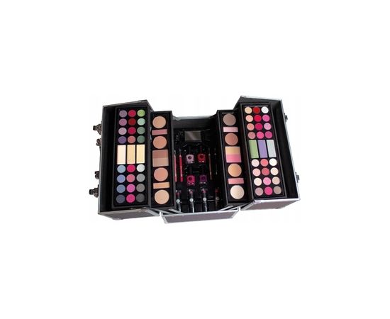 2K Super Model Beauty Train Case - Dekorativní kazeta Platinum Edition 122.6g Духи и косметика