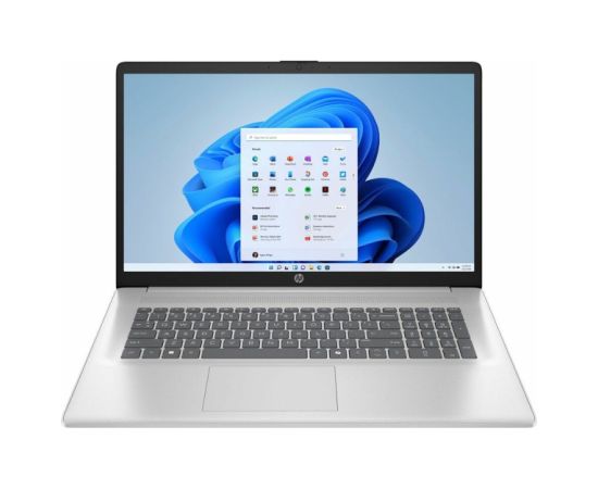 HP 17-cp2025 17.3'' FHD AMD Ryzen 5 7520U 8GB 512GB SSD W11H, Natural Silver (SPEC) Portatīvie datori