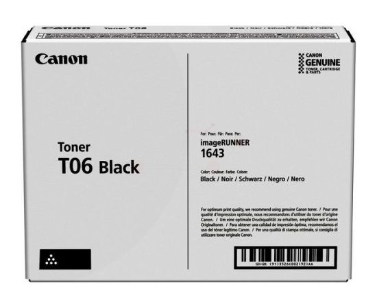 Canon T06 (3526C002) Toner Cartridge, Black (SPEC) Тонеры для принтеров