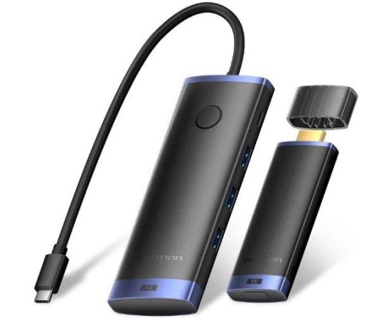 NB ACC DOCKING STATION 6IN1/USB-C 0.15M TPVBB VENTION Datoru dokstacijas