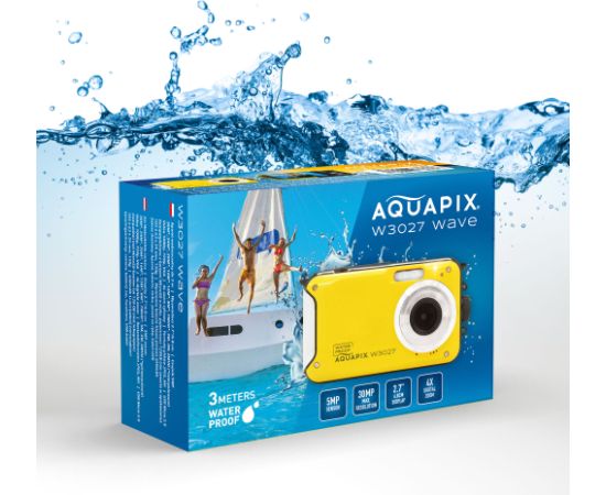 Easypix Aquapix W3027 Wave Yellow 10032 Цифровые фотокамеры