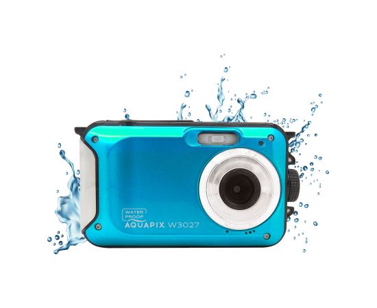 Easypix Aquapix W3027 Wave IceBlue 10035 Цифровые фотокамеры