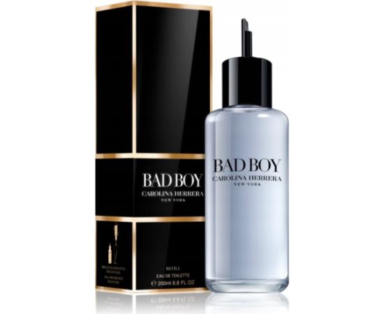 Carolina Herrera Carolina Herrera Bad Boy edt 200ml (refill) Vīriešu Smaržas