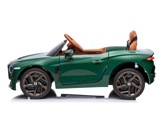 Ramiz Autko Bentley Bacalar na akumulator dla dzieci Zielony + Pilot + EVA + Wolny Start + Audio LED Jaunumi, Bērnu preces