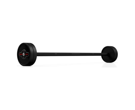 Gumijots svara stienis ar fiksētu svaru 1 gab. 15 kg - Marbo Sport Гантели и наборы