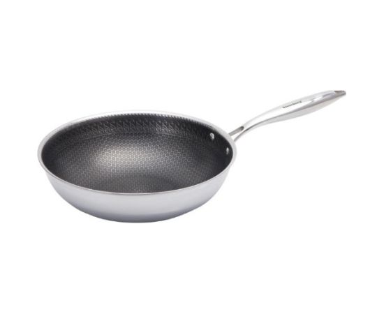 Nerūsējošā tērauda vokpanna, ø28cm, KB 9024, Klausberg Pannas