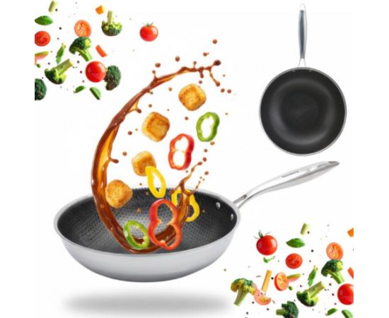 Nerūsējošā tērauda panna, ø28cm, KB 9023, Klausberg Pannas