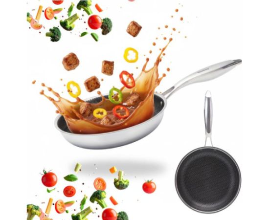 Nerūsējošā tērauda panna, ø24cm, KB 9022, Klausberg Pannas