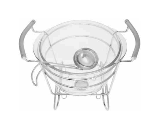 Подогреватель пищи, стекло-сталь, 4 л, KH 1417, Kinghoff Katli