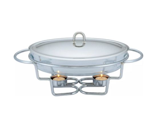 Ēdiena sildītājs, stikls - tērauds, 3l, KH 1411, Kinghoff Katli