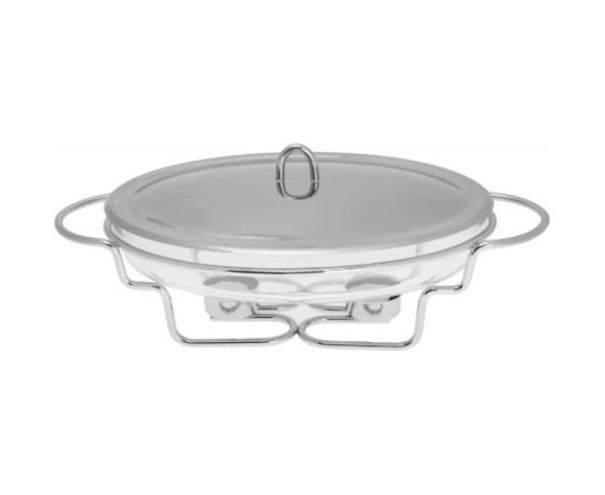 Ēdiena sildītājs, stikls - tērauds, 3l, KH 1411, Kinghoff Katli