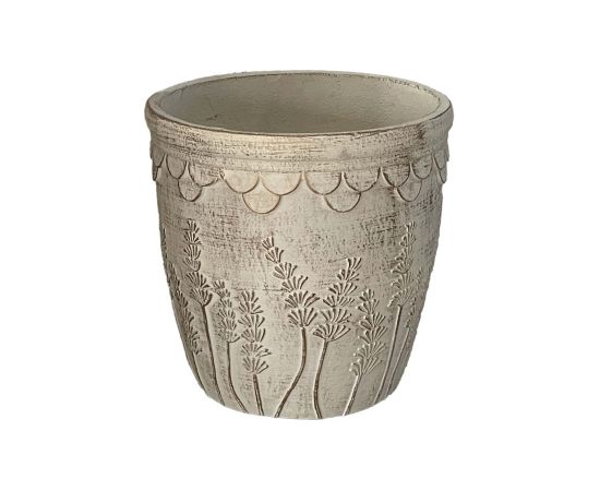 Plant holder SUNNY LAVENDEL D31xH33cm cream Новости, мебель, дом