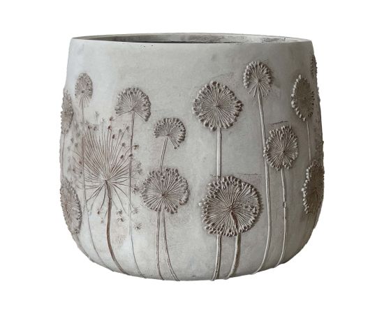 Puķu pods SUNNY FLORE D45xH41cm balts Jaunumi, mēbeles, māja