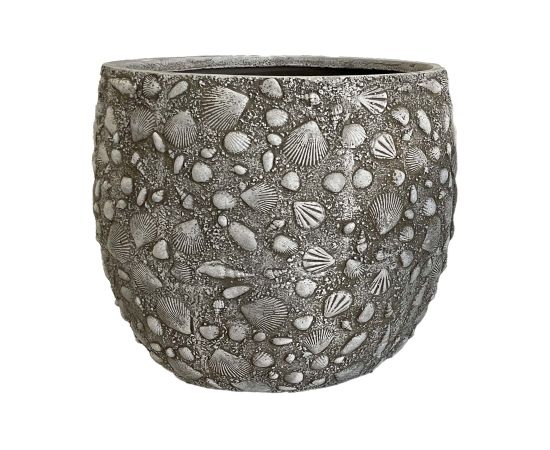 Puķu pods SUNNY SHELL D44.5xH41cm bēšs Jaunumi, mēbeles, māja