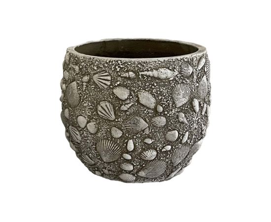 Plant holder SUNNY SHELL D27xH25cm beige Новости, мебель, дом