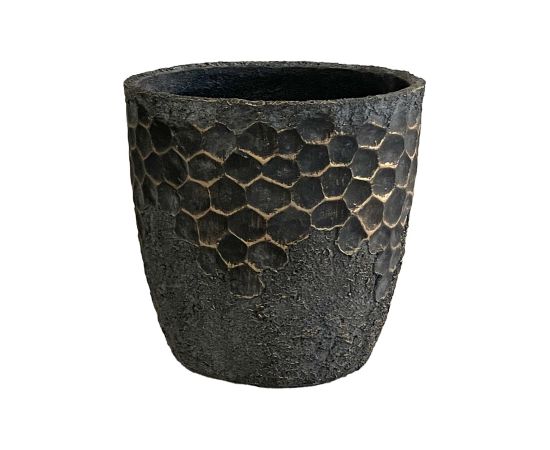 Plant holder SUNNY COVE D31xH33cm dark grey Новости, мебель, дом