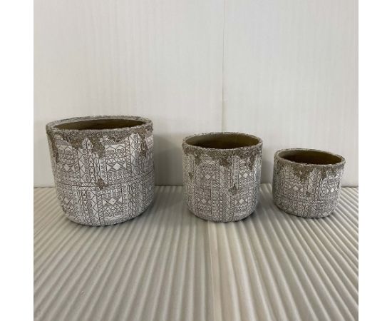 Puķu pods SUNNY ISLA D36xH34.5cm bēšs Jaunumi, mēbeles, māja