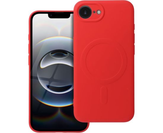 OEM -  Case for iPhone 16e Silicone Mag Cover compatible with MagSafe red Чехлы - альтернативные