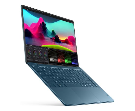 Lenovo Yoga Slim 9 14ILL10 Intel Core Ultra 7 258V Laptop 35.6 cm (14") Touchscreen WQUXGA 32 GB LPDDR5x-SDRAM 1 TB SSD Wi-Fi 7 (802.11be) Windows 11 Home Teal Ноутбуки