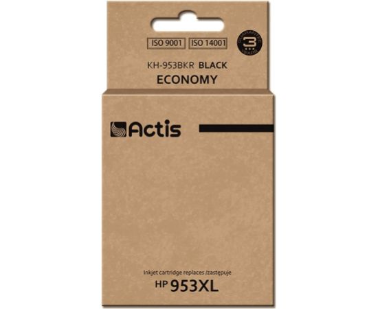Actis KH-953BKR ink (replacement for HP 953XL L0S70AE; Standard; 50 ml; black)- New Chip Чернила для принтера