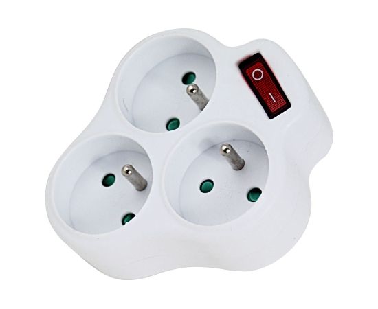 Esperanza ELK304W Electrical Splitter 3 sockets switch White Зарядные устройства