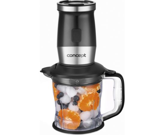 Concept SM3390 blender 1.2 L Immersion blender 700 W Black, Stainless steel Blenderi un Chopperi