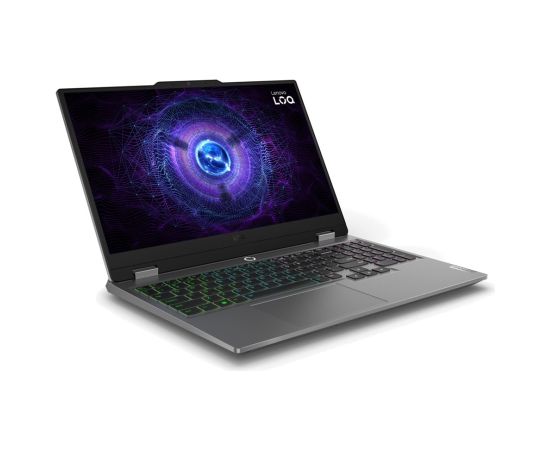Lenovo LOQ 15IAX9 i5-12600HX 15.6" FHD IPS 300 nits 144Hz AG 16GB DDR5 4800 512GB SSD GeForce RTX 4050 6GB LAN 720p webcam 60Wh Win11 Luna Grey Ноутбуки
