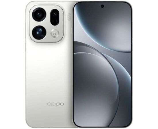 OPPO Find X9 Pro 17.2 cm (6.78") Dual SIM Android 16.0 5G USB Type-C 16 GB 512 GB 7500 mAh White Мобильные телефоны