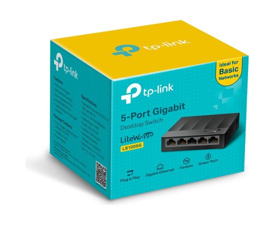 TP-Link 5-Port 10/100/1000Mbps Desktop Network Switch Коммутаторы (Switch)