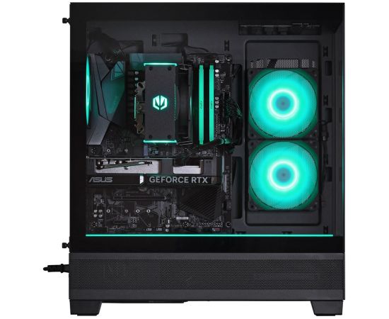 Actina 5901443440123 PC AMD Ryzen™ 7 5700X 16 GB DDR4-SDRAM 1 TB SSD AMD Radeon RX 9060 XT Midi Tower Black Personālie datori