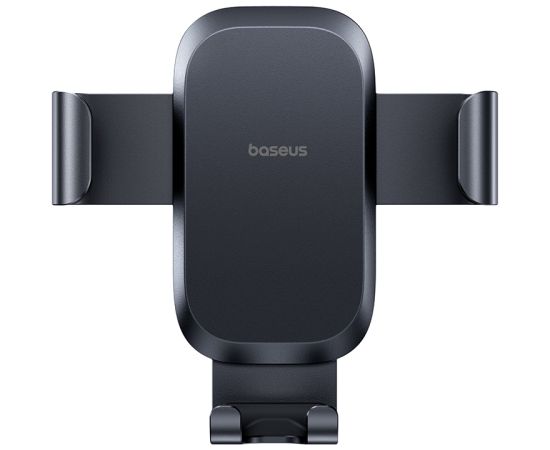 Baseus Automašīnas turētājs 4,7-7,2" viedtālruņiem Metal Age Go (gaisa ventilācijas atveres versija), melns Telefonu Turētāji Auto Velo Moto