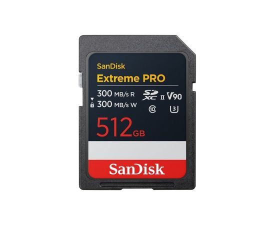 SanDisk 512 Gt Extreme Pro SDXC V90 UHS-II Карты памяти