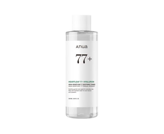 Anua Heartleaf Soothing Toner - Zklidňující pleťové tonikum 250ml Ķermeņa kosmētika