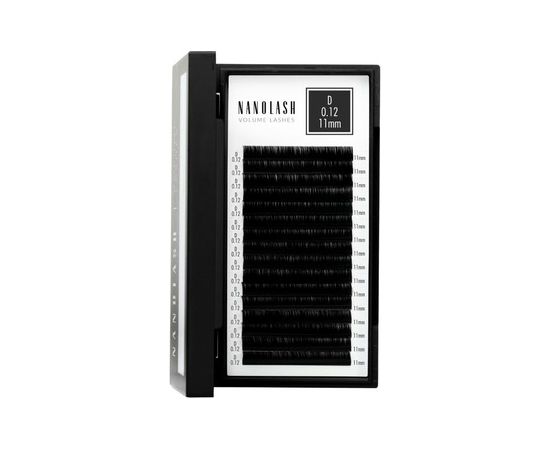 Nanolash Volume Lashes 0.12 D -    10 mm 0ml Dekoratīvā kosmētika