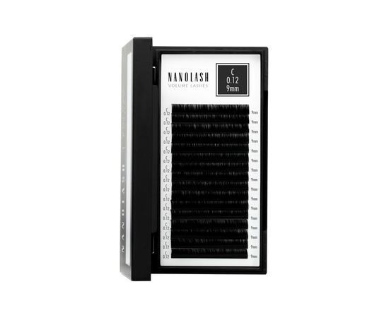 Nanolash Volume Lashes 0.12 C - Umělé řasy 9 mm 0ml Духи и косметика