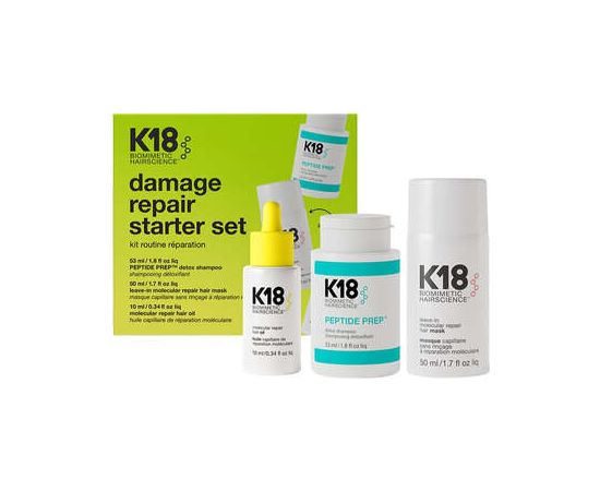 K18 Damage Repair Starter Set - Sada pro posílení vlasového vlákna 113ml Matu kopšana