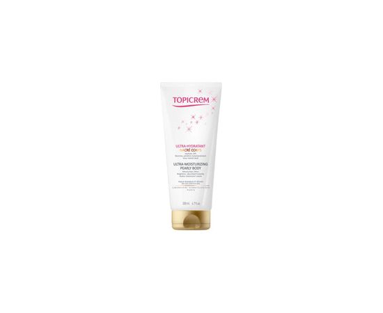 Topicrem Ultra-Moisturizing Pearly Body - Tělové mléko na citlivou pokožku s perleťovým leskem 75ml Ķermeņa kosmētika