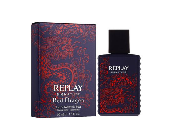 Replay Signature Red Dragon EDT 50ml Vīriešu Smaržas