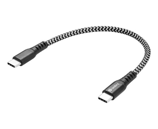 Sandberg 441-66 Survivor USB-C Cable 0.2M 100W Дата USB-кабели