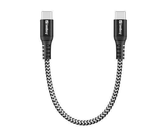 Sandberg 441-66 Survivor USB-C Cable 0.2M 100W Дата USB-кабели