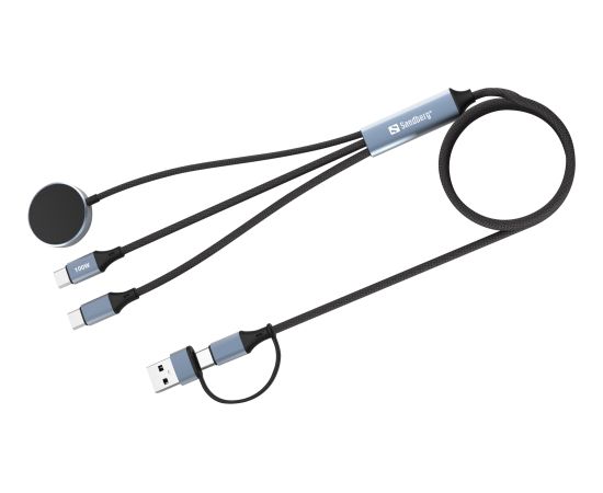 Sandberg 441-69 3in1 Travel Charge Cable 100W Дата USB-кабели