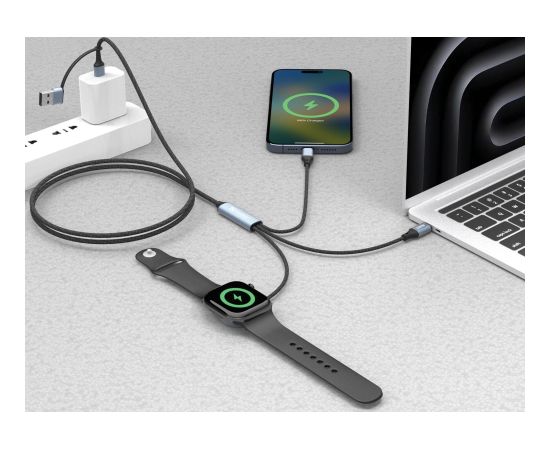 Sandberg 441-69 3in1 Travel Charge Cable 100W Дата USB-кабели