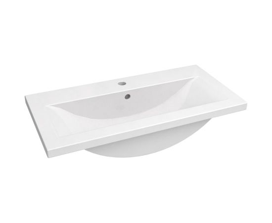 Kame izlietne Paula, 800x390 mm, balta keramika Подвесные