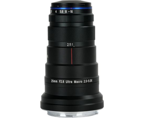 Laowa 25mm f/2.8 2.5-5X Ultra Macro Lens, Nikon Z-mount pilna kadra objektīvs Objektīvi