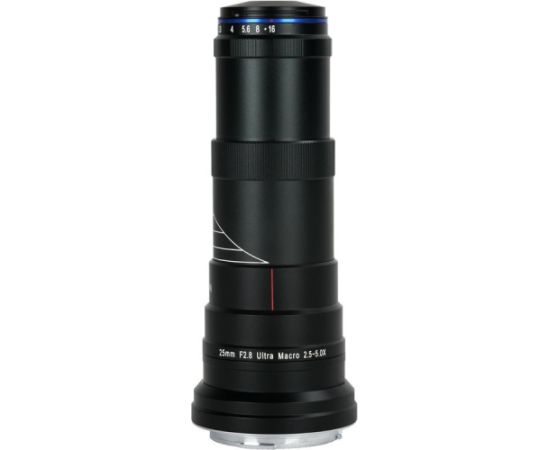 Laowa 25mm f/2.8 2.5-5X Ultra Macro Lens, Canon RF-mount pilna kadra objektīvs Objektīvi