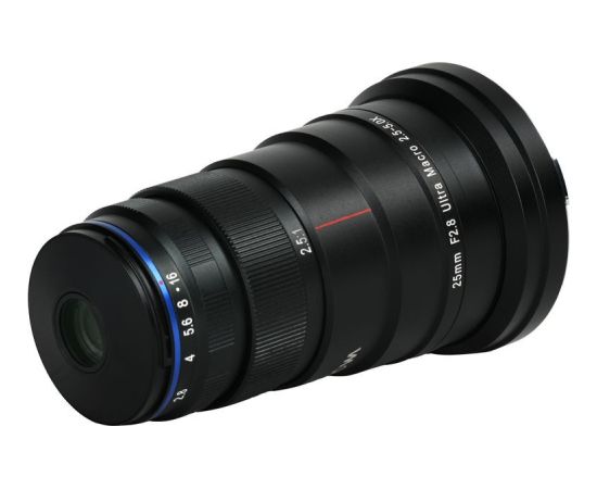 Laowa 25mm f/2.8 2.5-5X Ultra Macro Lens, Canon RF-mount pilna kadra objektīvs Objektīvi