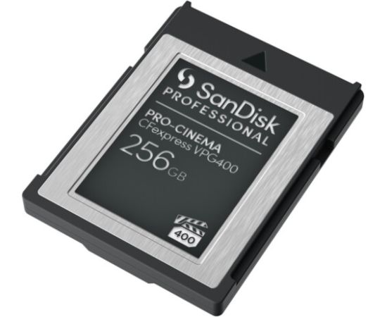 CARD SANDISK Professional PRO-CINEMA 256GB express VPG400 Type B Card upto 1700MB/s Read 1400MB/s Write Карты памяти
