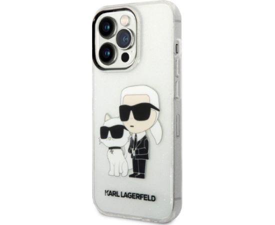 Karl Lagerfeld KLHCP14LHNKCTGT Aizmugurējais Apvalks Priekš Apple iPhone 14 Pro Neoriģinālie Maciņi